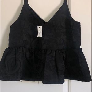 Peplum tank